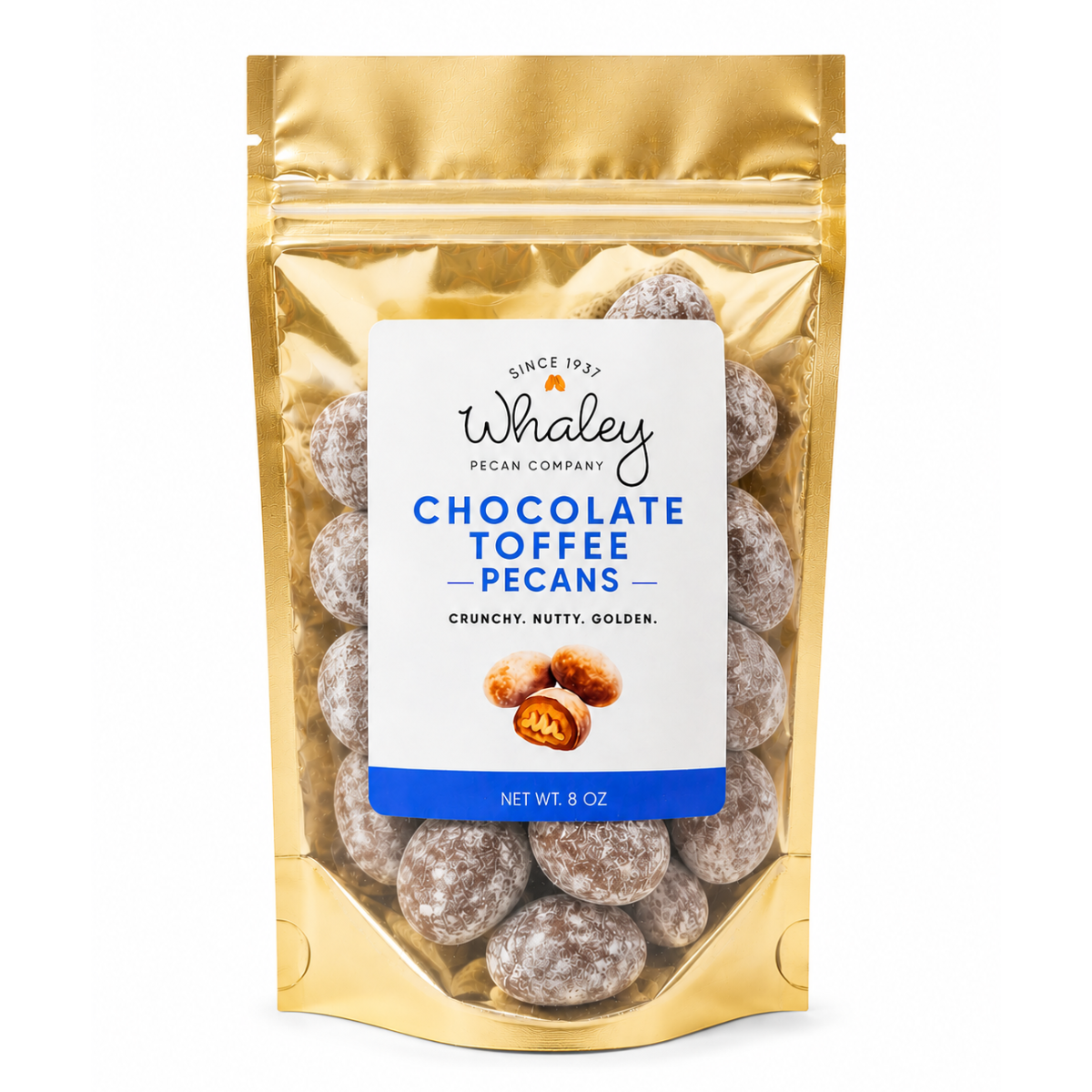 Chocolate Toffee Pecan Gift Bag 8 oz.