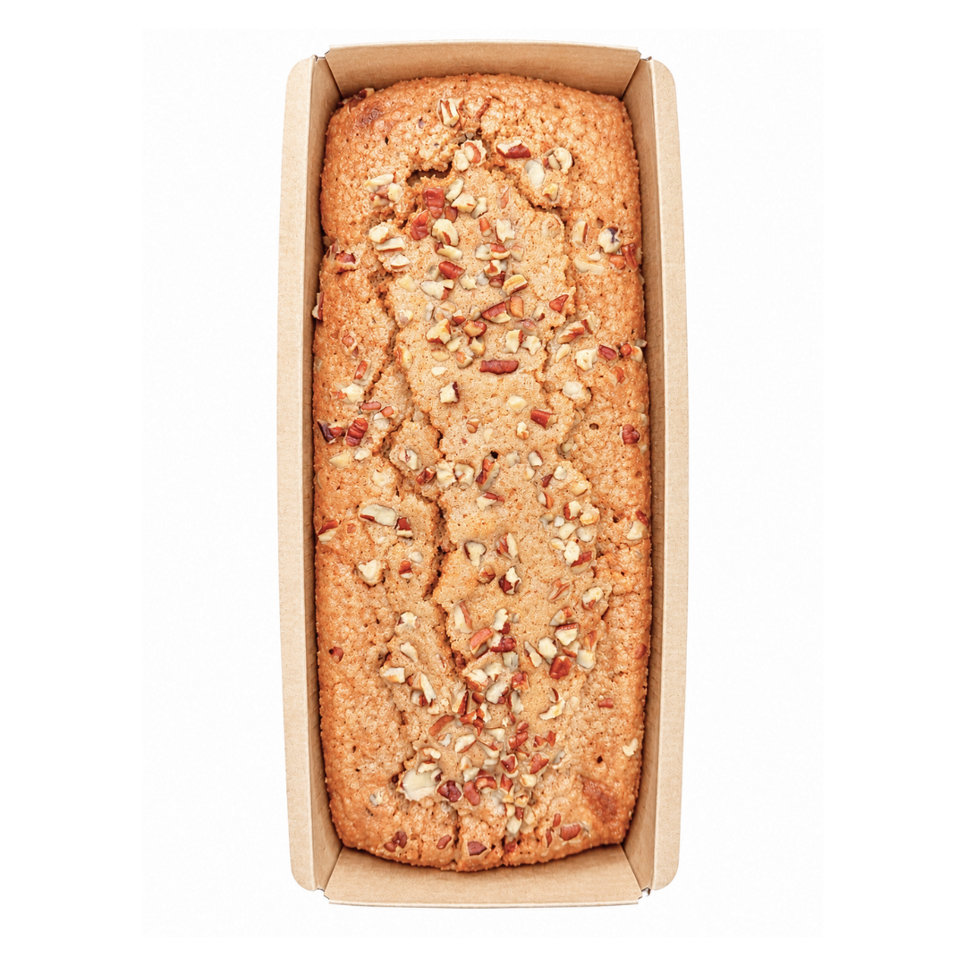 Chocolate Pecan Loaf Cake