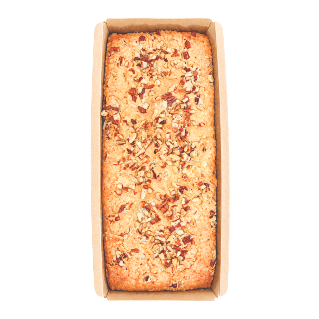 Vanilla Pecan Loaf Cake