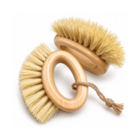 Bamboo Oval Scrubber